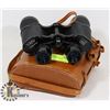 Image 1 : VINTAGE BINOCULARS WITH LEATHER CASE