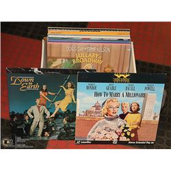 BOX OF 14 MOVIE MUSICAL LASER DISCS