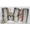 Image 1 : LOT OF 6 EDDIE BAUER STAINLESS STEEL MUGS