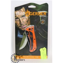 NEW GERBER SURVIVAL LOCK BLADE KNIFE