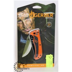 NEW GERBER SURVIVAL LOCK BLADE KNIFE