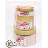 Image 1 : NEW 3PC ROSE SCENTED BATH GIFT SET
