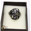 Image 1 : NEW MEN'S SKULL HEAD RING WITH ZOMBIE-