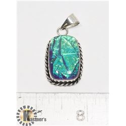 #126-AUSTRALIAN TRIPLET OPAL PENDANT