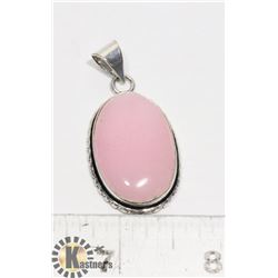 #110-ROSE QUARTZ PENDANT