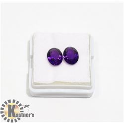 #78-PURPLE AMETHYST GEMSTONE OVAL 3.40ct