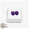 Image 1 : #78-PURPLE AMETHYST GEMSTONE OVAL 3.40ct