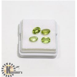 #5-GREEN PERIDOT GEMSTONE OVAL 3.5ct
