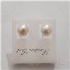 Image 1 : SILVER FRESH WATER PEARL EARRINGS