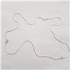 Image 1 : SILVER 20"  NECKLACE