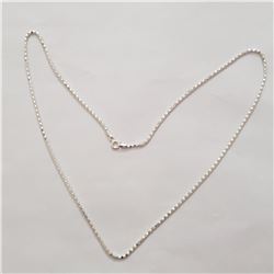 SILVER 16"  NECKLACE