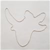 Image 2 : SILVER 16"  NECKLACE