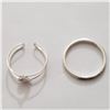 Image 2 : SILVER LOTS OF 2  RING