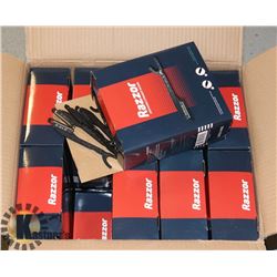 BOX OF 2000PCS OF BARBER RAZORS