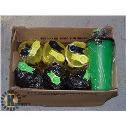 LOT OF GYM WATER BOTTLES