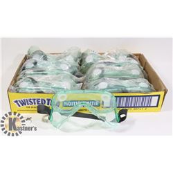 FLAT OF SAFETY GOGGLES