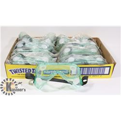 FLAT OF SAFETY GOGGLES