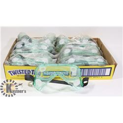 FLAT OF SAFETY GOGGLES