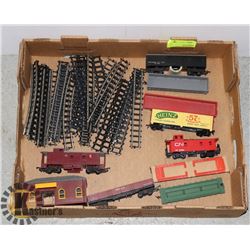 FLAT OF MODEL TRAINS AND TRACK