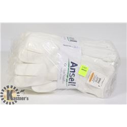 12 PAIRS OF ANSELL WORK GLOVES