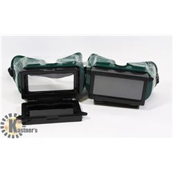 TWO WELDING GOGGLES