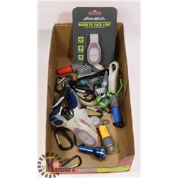 FLAT OF EDDIE BAUER LED ARMBAND, MAGNETIC PACK