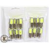 Image 1 : LOT OF 12 NEW RV/AUTO LED BULBS - COOL WHITE