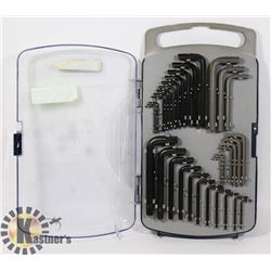 MASTERCRAFT ALLAN KEY SET (SAE, METRIC, TORX)