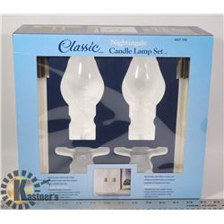 NEW CLASSIC NIGHTINGALE CANDLE LAMP SET