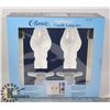 Image 1 : NEW CLASSIC NIGHTINGALE CANDLE LAMP SET