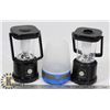 Image 1 : LOT OF 3 EDDIE BAUER 100 LUMEN LANTERNS WORKING
