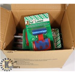 CASE OF NEW BIODEGRADABLE PUPPY POO BAGS/CASES