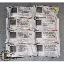 8 PACKS OF 3M MULTI GAS/VAPOR CARTRIDGE FILTERS
