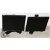 Image 1 : TWO DELL 19" COMPUTER MONITORS
