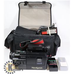 SONY HANDYCAM MOVIE CAMERA IN CASE WITH