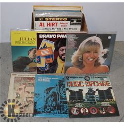 ESTATE BOX OF 20+ RECORDS INCLUDING