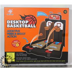 NEW DESKTOP BASKETBALL KIDS OR ADULTS TOY