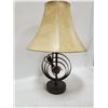 Image 1 : NEW METAL TABLE LAMP, 23" TALL