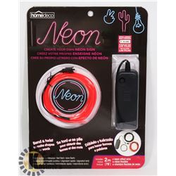 NEW CREATE YOUR OWN NEON SIGN (BATTERY POWERED)