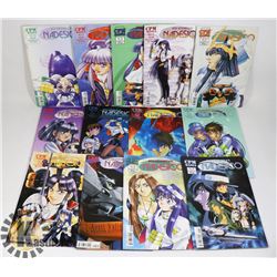 LOT OF 13 KIA ASAMIYA'S NADESICO COMICS