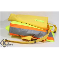 REFLECTIVE COVERALL AND RAIN JACKET