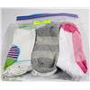 Image 1 : 9PK LADIES ANKLE SOCKS
