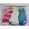 Image 1 : 9PK LADIES ANKLE SOCKS