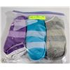 Image 1 : 9PK LADIES ANKLE SOCKS