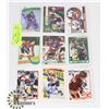Image 1 : AUTOGRAPHED HOCKEY CARDS - 9 CARD SHEET - HAROLD