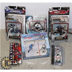 BOX OF HOCKEY COLLECTABLES