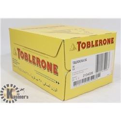 BOX OF TOBLERONE