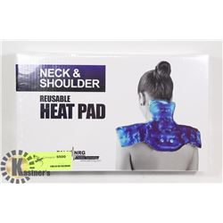 NEW NECK AND SHOULDER REUSABLE HEAT PAD