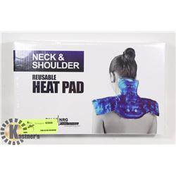 NEW NECK AND SHOULDER REUSABLE HEAT PAD