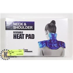 NEW NECK AND SHOULDER REUSABLE HEAT PAD